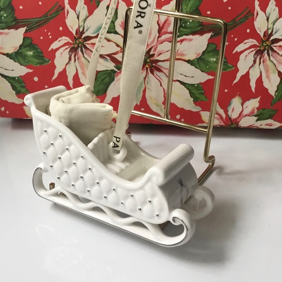 Pandora 2014 Sleigh Ornament with Toy Sack - Picture 1 of 6